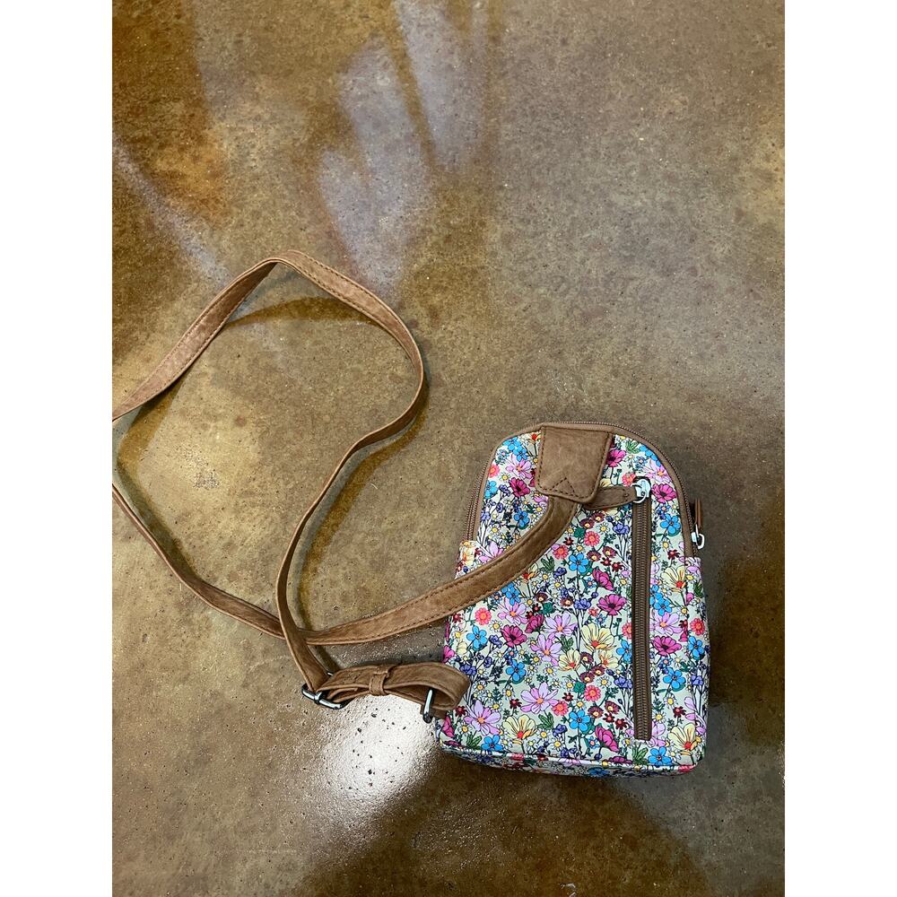 MultiSac Columbia Sling Bag Floral - Picture 3 of 10